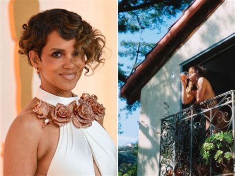 Halle Berry proves she’s living her best life while drinking wine in ...